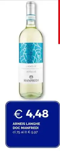 Maxisconto Arneis Langhe Doc Manfredi offerta