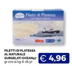 Maxisconto Filetti di Platessa al naturale offerta
