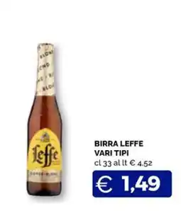 Maxisconto Birra Leffe offerta