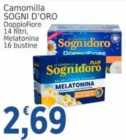 Market Ingross Camomilla Sognidoro Plus Melatonina offerta