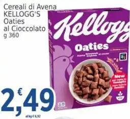 Market Ingross Kellogg's Oaties al Cioccolato offerta