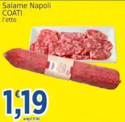 Market Ingross Salame Napoli COATI offerta