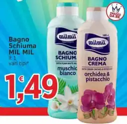 Market Ingross Bagno Schiuma MIL MIL offerta