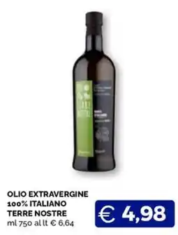 Maxisconto Olio extravergine Terre nostre offerta