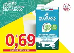 Market Ingross Latte P.S. Granarolo offerta