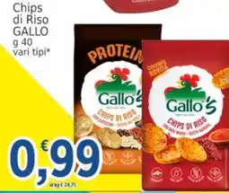 Market Ingross Chips di Riso Gallo offerta