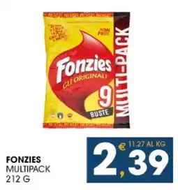 SeBón Supermercati Fonzies multipack offerta