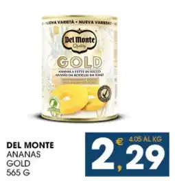SeBón Supermercati Del Monte ananas gold offerta