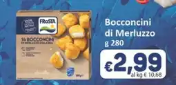 Market Ingross Bocconcini di Merluzzo Frosta offerta
