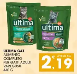 SeBón Supermercati Ultima Cat Alimento Completo Per Gatti Adulti offerta