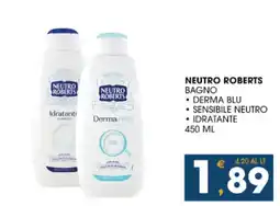 SeBón Supermercati Neutro Roberts bagno offerta