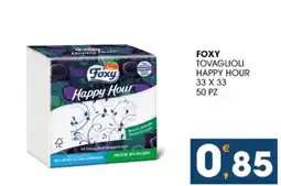 SeBón Supermercati Foxy tovaglioli happy hour offerta