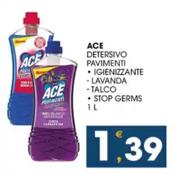 SeBón Supermercati Ace detergente pavimenti offerta
