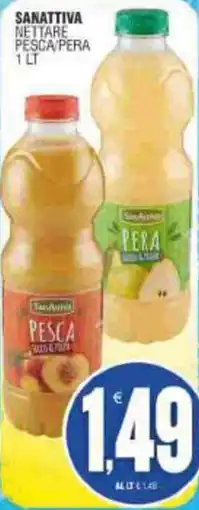 Vicino a te supermercati Sanattiva nettare pesca/pera offerta