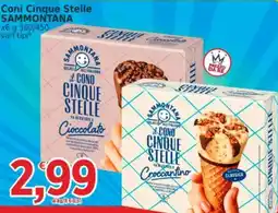 Market Ingross Coni Cinque Stelle Sammontana offerta