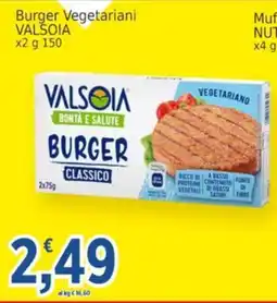 Market Ingross Burger Vegetariani VALSOIA offerta