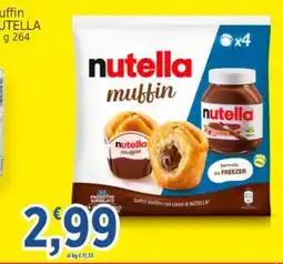 Market Ingross Nutella muffin offerta