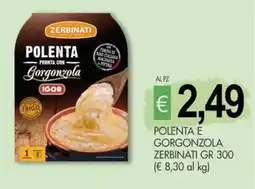 PrestoFresco Polenta con Gorgonzola Zerbinati offerta