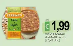 PrestoFresco Pasta e Fagioli Zerbinati offerta