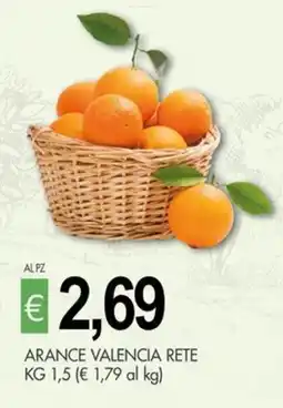 PrestoFresco Arance Valencia Rete offerta