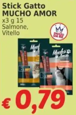 Market Ingross Stick Gatto Mucho Amor offerta