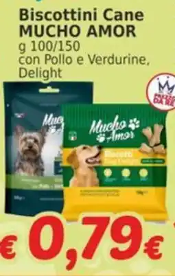 Market Ingross Biscottini Cane Mucho Amor offerta