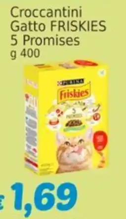 Market Ingross Croccantini Gatto Friskies 5 Promesse offerta