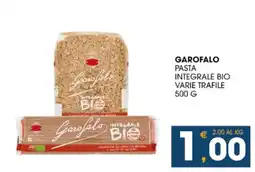 SeBón Supermercati Garofalo pasta integrale bio offerta