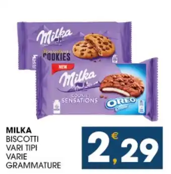 Milka biscotti vari tipi