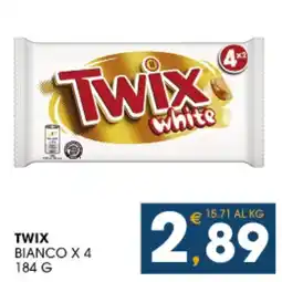 SeBón Supermercati Twix bianco offerta
