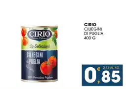 SeBón Supermercati Cirio ciliegini di Puglia offerta