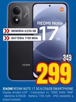 Schiavotto Xiaomi Redmi Note 17 offerta