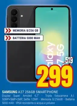 Schiavotto Samsung A27 256GB Smartphone offerta