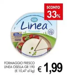 PrestoFresco Formaggio fresco Linea Osella offerta
