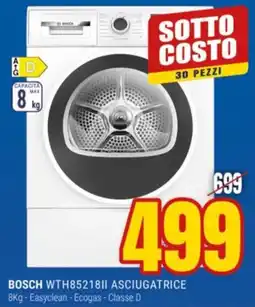 Schiavotto Bosch asciugatrice offerta