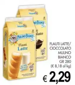 PrestoFresco Flauti Latte Mulino Bianco offerta