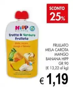 PrestoFresco Frullato mela carota mango banana Hipp offerta