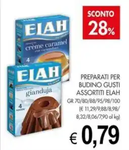 PrestoFresco Preparati per budino gusti assortiti Elah offerta