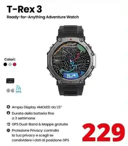 Comet T-Rex 3 Ready-for-Anything Adventure Watch offerta