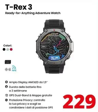 T-Rex 3 Ready-for-Anything Adventure Watch