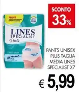 PrestoFresco Pants unisex lines specialist offerta