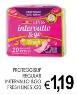 PrestoFresco Proteggislip Regular Intervallo & Go Fresh Lines offerta