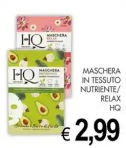 PrestoFresco Maschera in tessuto nutriente/relax HQ offerta