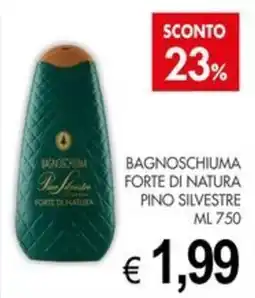 PrestoFresco Bagnoschiuma forte di natura pino silvestre offerta