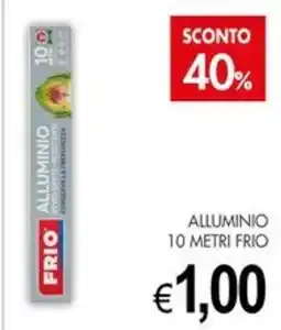 PrestoFresco Alluminio 10 metri Frio offerta