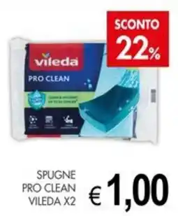 PrestoFresco Spugne pro clean vileda offerta
