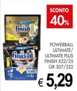 PrestoFresco Finish Powerball Ultimate/Ultimate Plus offerta