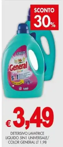 PrestoFresco Detersivo lavatrice liquido 5in1 universale color general offerta