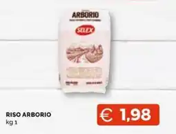Maxisconto Riso Arborio Selex offerta