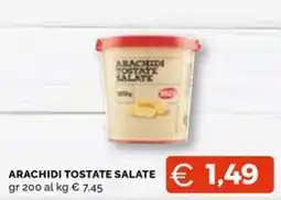 Maxisconto Arachidi tostate salate offerta